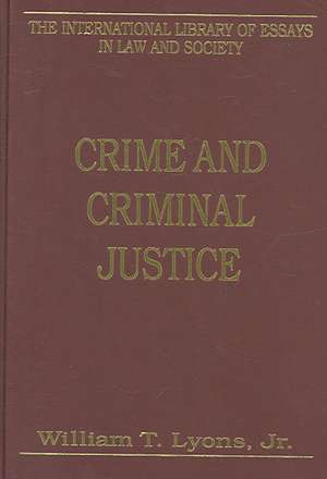 Crime and Criminal Justice de J. R.