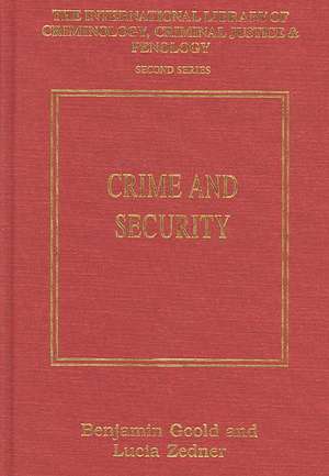 Crime and Security de Lucia Zedner