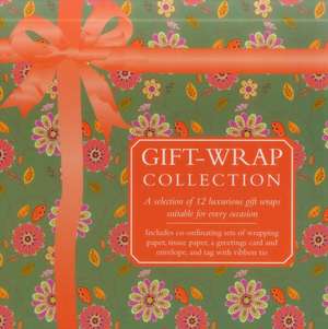 Gift-Wrap Collection: 12 Complete Gift-Wrap Sets de Peony Press