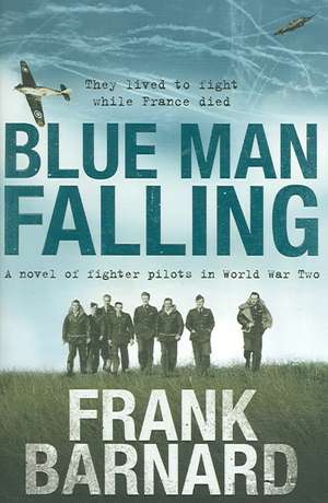 Blue Man Falling de Frank Barnard