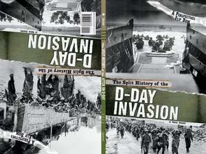 The Split History of the D-Day Invasion: A Perspectives Flip Book de Michael Burgan