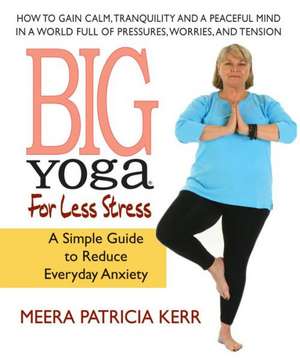 Big Yoga for Less Stress: A Simple Guide to Reducing Everyday Anxiety de Meera Patricia Kerr