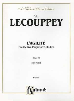 L'Agilite, Op. 20 de Felix Couppey