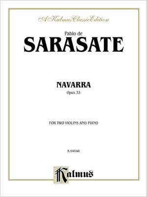 Navarra, Op. 33 de Pablo Sarasate