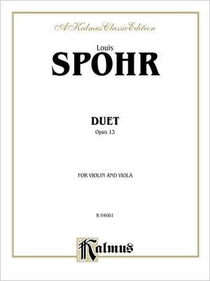 Duet, Op. 13 de Louis Spohr