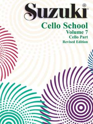 Suzuki Cello School, Vol 7: Cello Part de Alfred Music