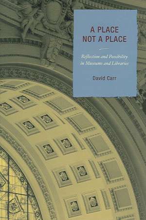 A Place Not a Place de David Carr