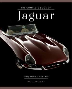 Complete Book of Jaguar de Nigel Thorley