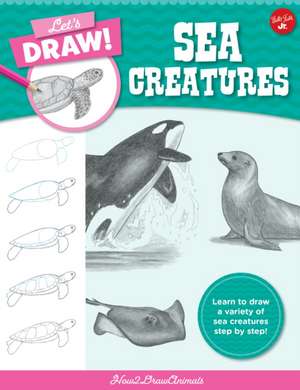 Let's Draw Sea Creatures de How2drawanimals