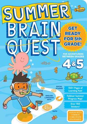 Summer Brain Quest: Between Grades 4 & 5 de Bridget Heos