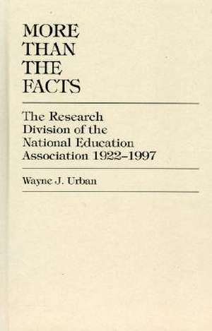 More Than the Facts de Wayne Urban