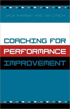 Coaching for Performance Improvement de Jack Ramsay