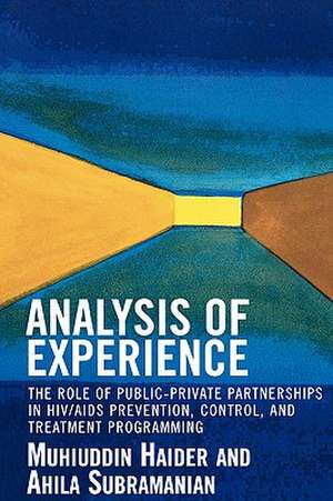 Analysis of Experience de Muhiuddin Haider