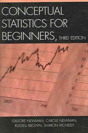 Conceptual Statistics for Beginners de Isadore Newman