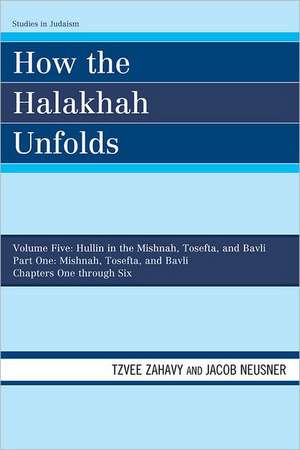 Hullin in the Mishnah, Tosefta, and Bavli de Tzvee Zahavy