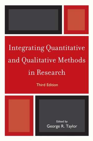 Integrating Quantitative and Qualitative Methods in Research