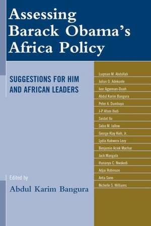 Assessing Barack Obama S Africa Policy