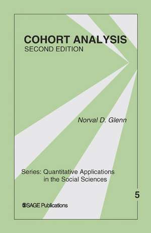 Cohort Analysis de Norval D. Glenn