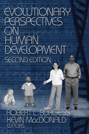 Evolutionary Perspectives on Human Development de Robert Lee Burgess