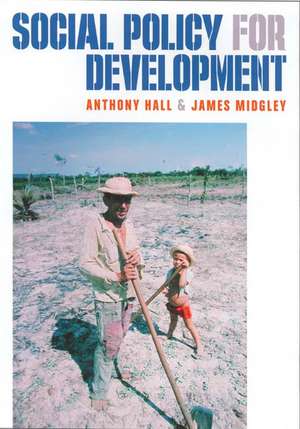 Social Policy for Development de Anthony Hall