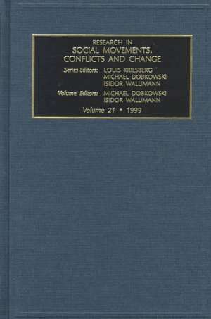 Research in Social Movements, Conflicts and Change de Louis Kriesberg