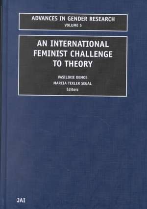 An International Feminist Challenge to Theory de Vasilikie Demos