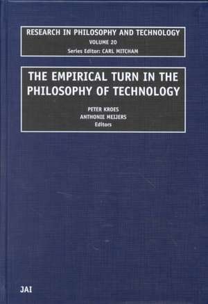 The Empirical Turn in the Philosophy of Technology de P. A. Kroes