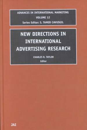 New Directions in International Advertising Research de S. Tamer Cavusgil