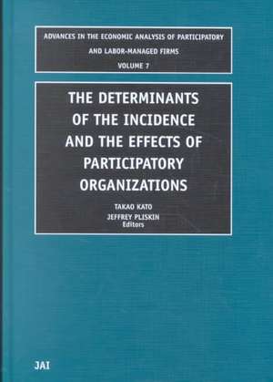 Determinants of the Incidence and the Effects of – Theory and International Comparisons de Takao Kato