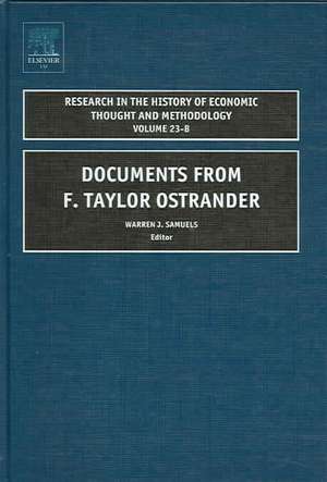 Documents from F. Taylor Ostrander de Jeff E. Biddle