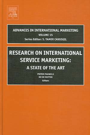 Research on International Service Marketing – A State of the Art de Pieter Pauwels