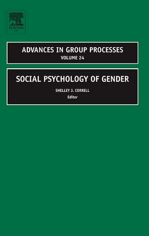 Social Psychology of Gender de Shelley Joyce Correll