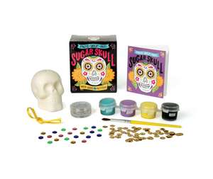 Paint-Your-Own Sugar Skull: With Gems and Glitter! de T. L. Bonaddio