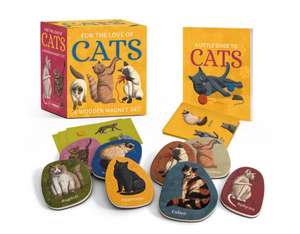 For the Love of Cats: A Wooden Magnet Set de Eliza Berkowitz