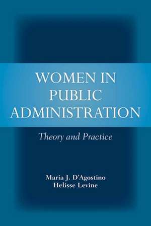 Women in Public Administration de Maria J. D'Agostino