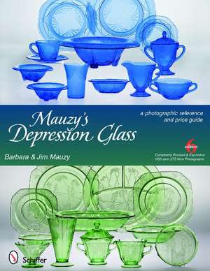 Mauzy's Depression Glass: A Photographic Reference and Price Guide de Barbara & Jim Mauzy