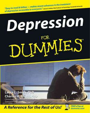 Depression For Dummies de Laura L. Smith