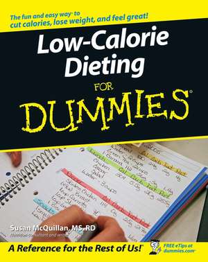 Low–Calorie Dieting for Dummies de S McQuillan