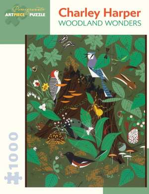 Charley Harper: Woodland Wonders 1,000-Piece Jigsaw Puzzle de Charley Harper