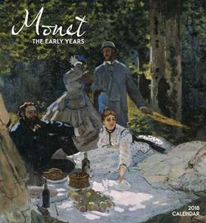 Monet/The Early Years 2018 Wall Calendar