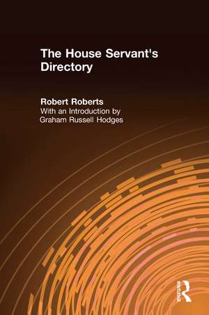 The House Servant's Directory de Robert Roberts