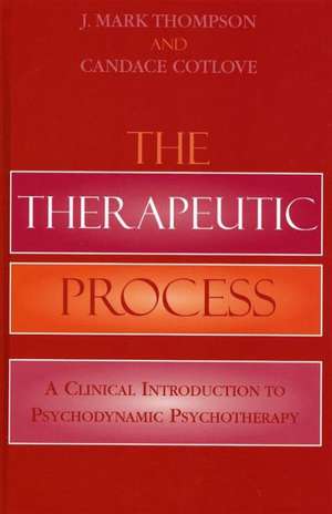 The Therapeutic Process de Mark J. Thompson