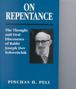 On Repentance de Pinchas H. Peli