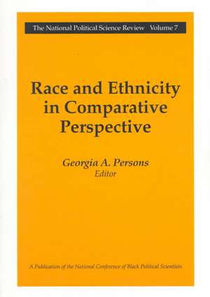 Race and Ethnicity in Comparative Perspective de Georgia A. Persons