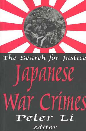 Japanese War Crimes de Peter Li