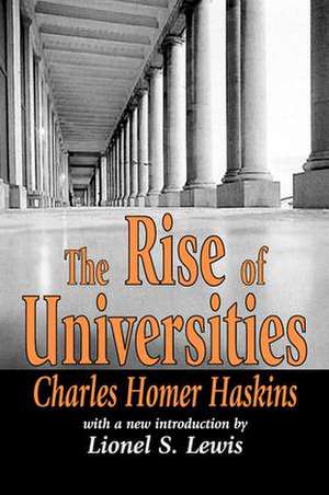 The Rise of Universities de Charles Homer Haskins