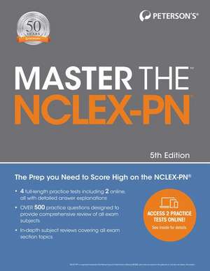 Master the NCLEX-PN de Peterson's