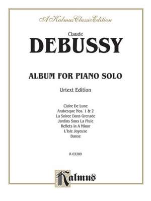 Album for Piano Solo de Claude Debussy