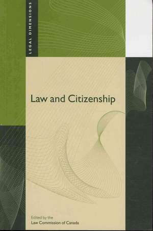 Law and Citizenship de Law Commission of Canada