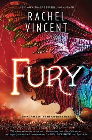 Fury de Rachel Vincent